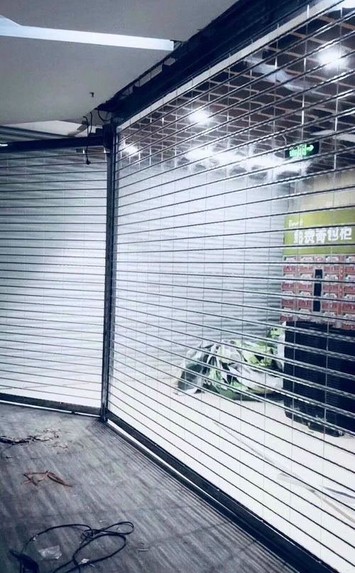 ?水晶卷簾門安裝