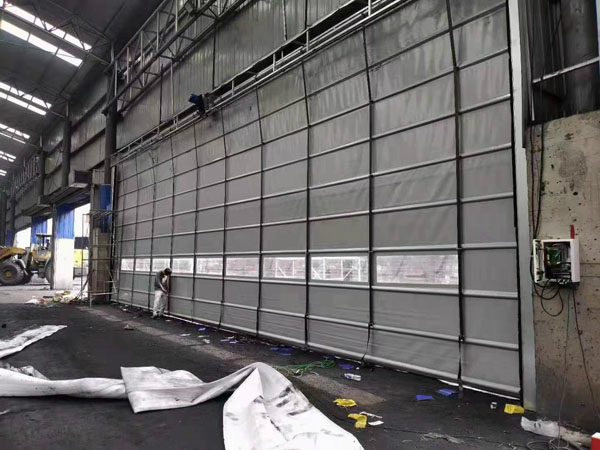 大型車間快速堆積門