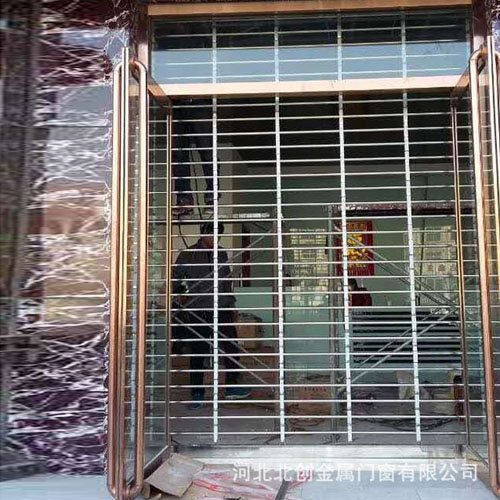 銀行不銹鋼拉閘門